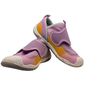 Pediped Pink Purple Orange Aries Flex Sneaker Size UK 33 US Big Kid 1.5/2